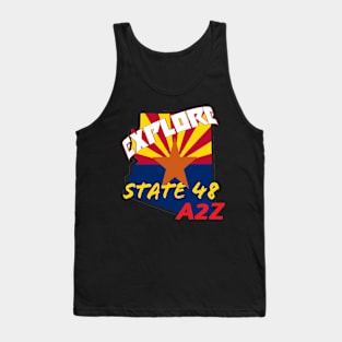 Explore State 48 A2Z Tank Top